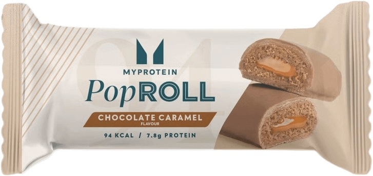 MyProtein Pop Roll Bar, 27 g Příchuť: Čokoláda/Karamel