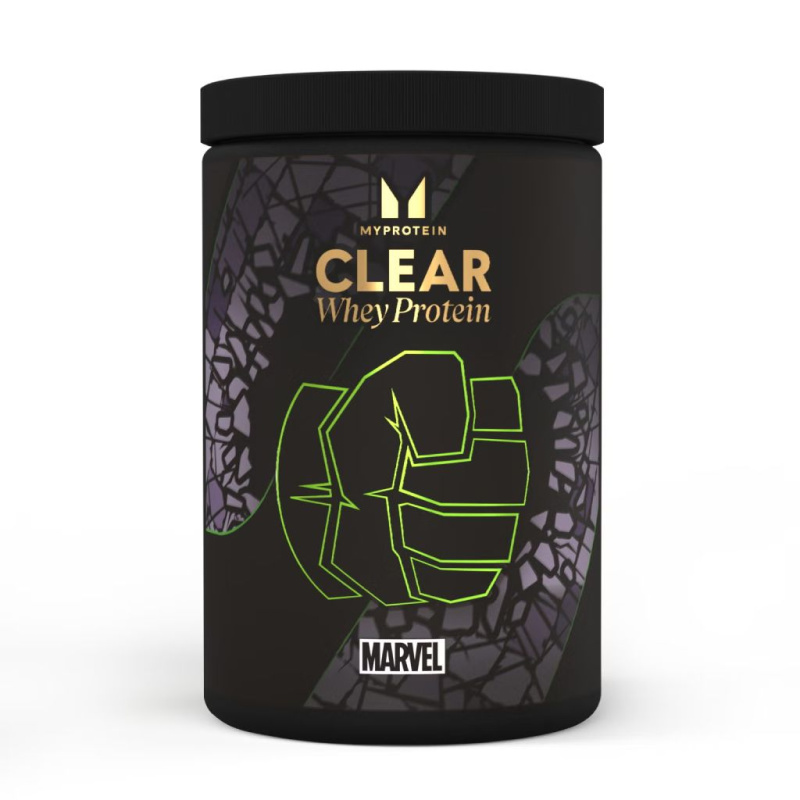 MyProtein Clear Whey Isolate MARVEL, 500 g Příchuť: Hulk - Švestka/Kiwi