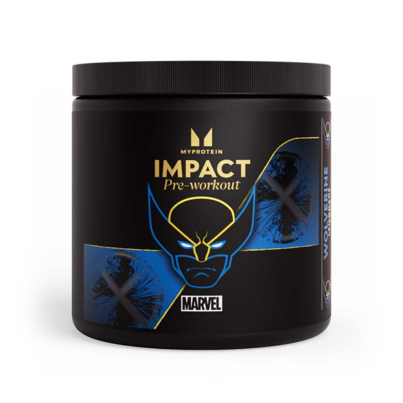 MyProtein Impact Pre-Workout Marvel Příchuť: Wolverine Lemonade 480 g