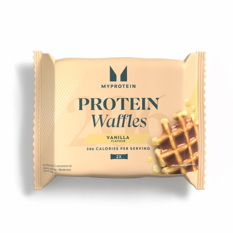 MyProtein Protein Waffles, 50 g Příchuť: Vanilka