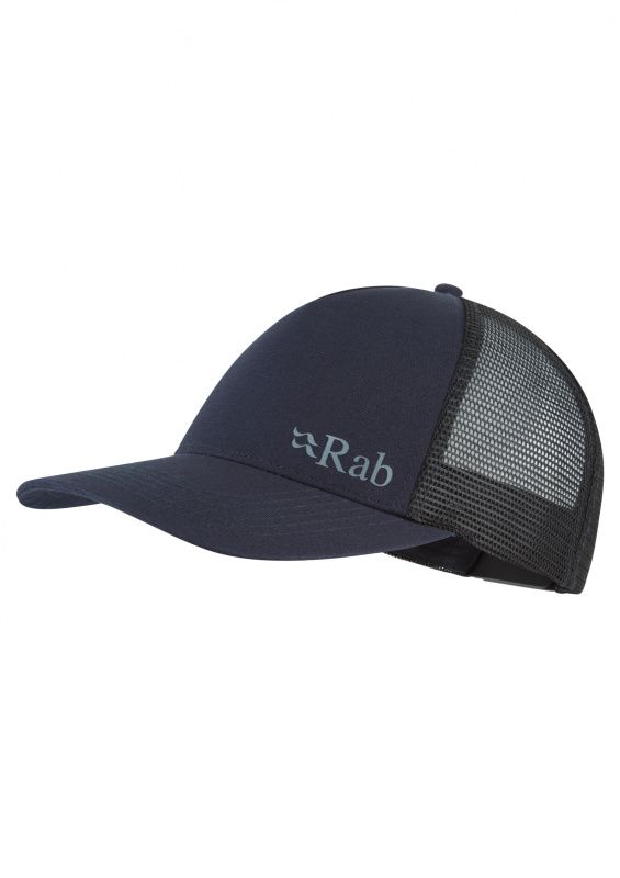 Rab Trucker Logo Cap anthracite Kšiltovka