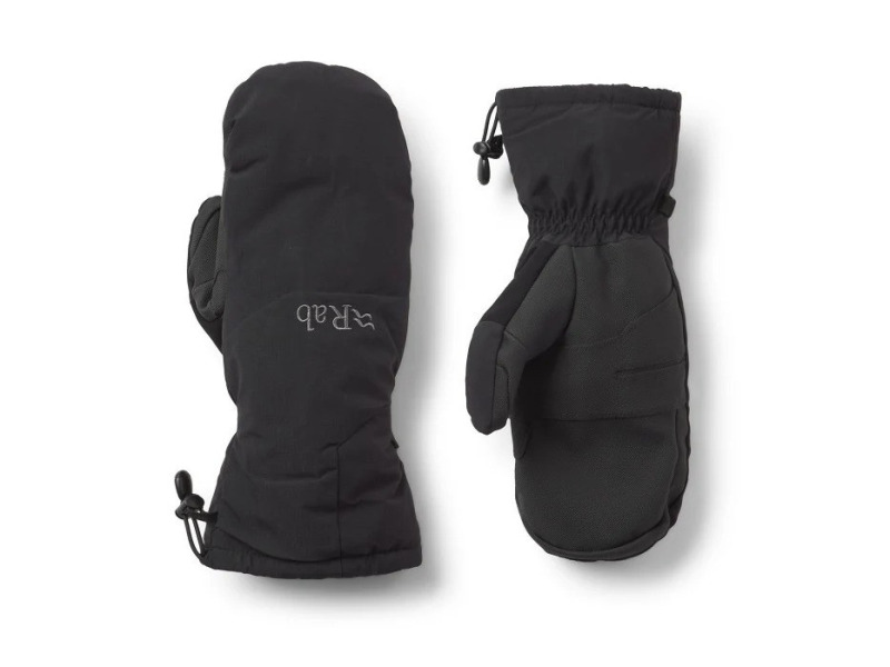 Rab Storm Mitts M, black Pánské rukavice