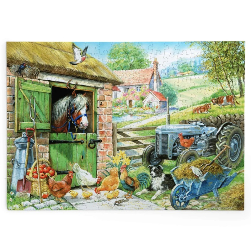 Farmářské puzzle BIG 250 dílků