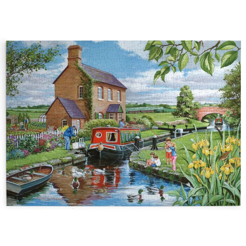 HOP Puzzle Na říční plavbě 500 dílků
