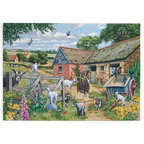 HOP Puzzle Veselá farma 500 velkých dílků
