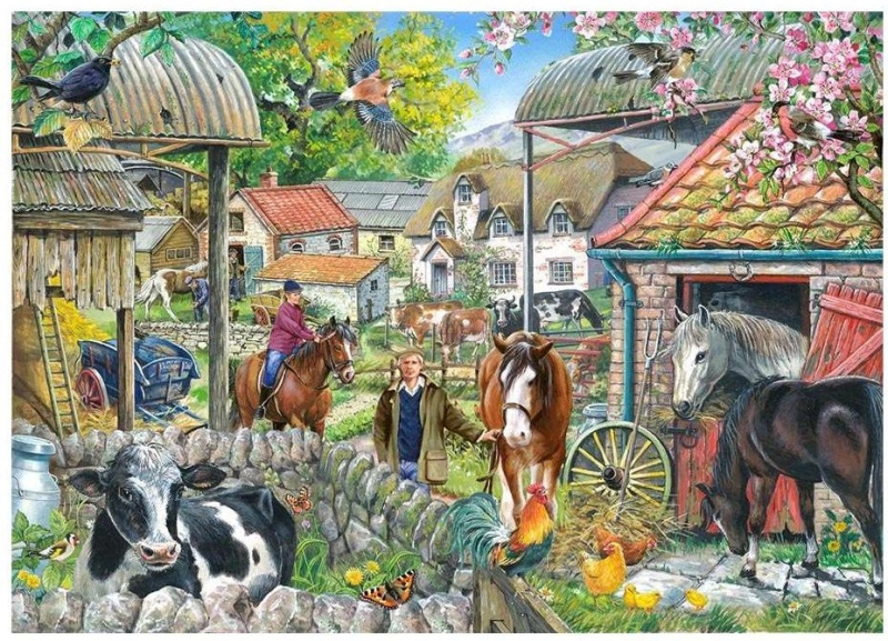 Puzzle Farma BIG 250 dílků