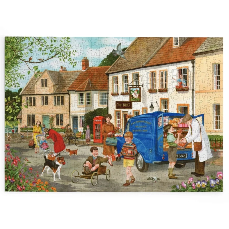 HOP Puzzle Prodej perníčků 500 velkých dílků