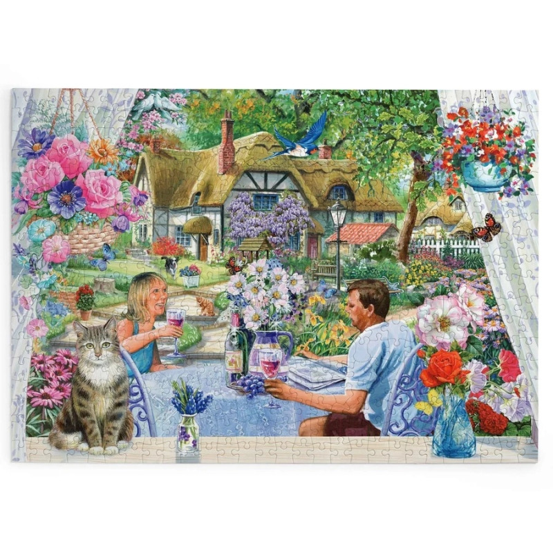 HOP Puzzle Radost ze zahrady 500 velkých dílků