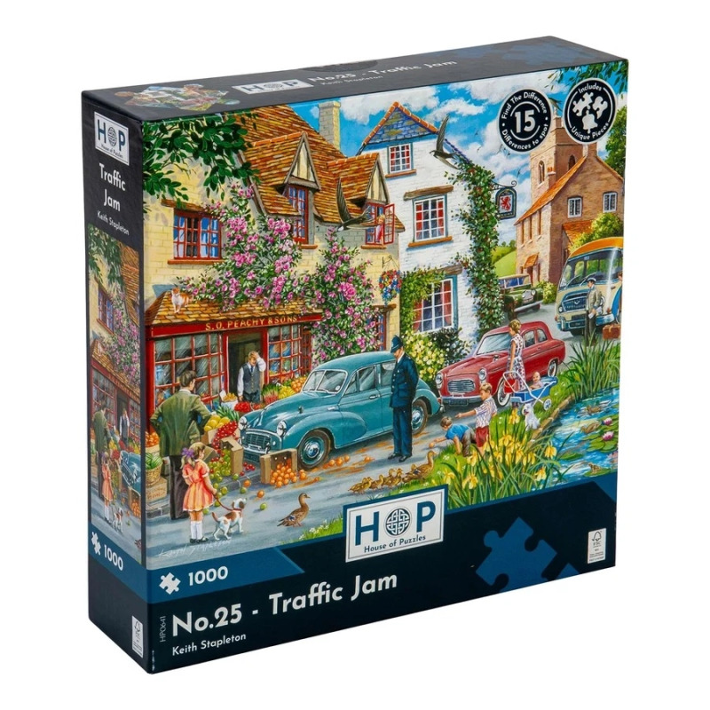 HOP Puzzle Dopravní zácpa 1000 dílků
