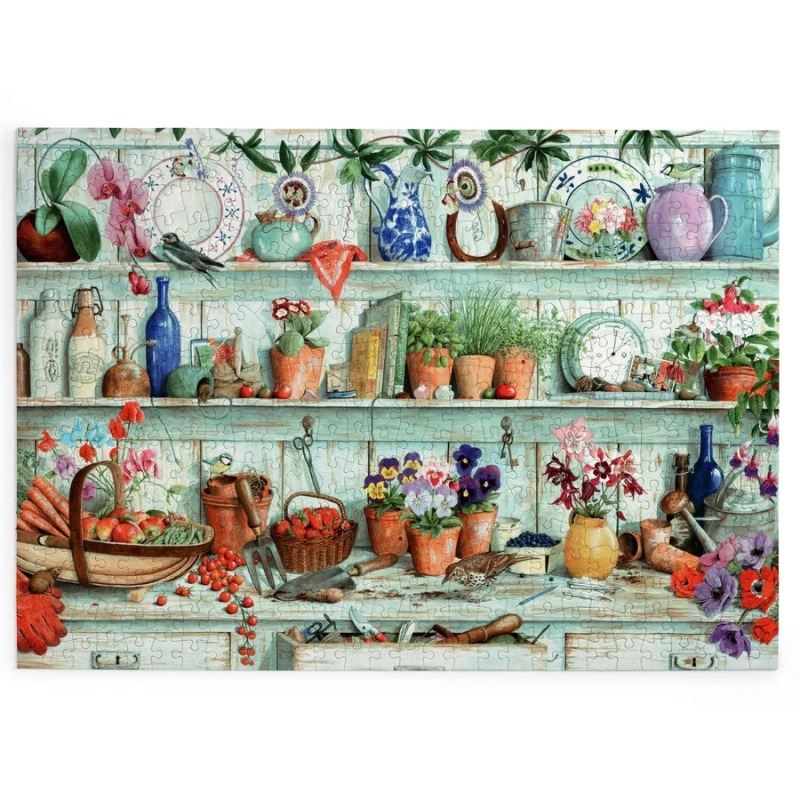 HOP Puzzle Květiny a úroda 500 velkých dílků