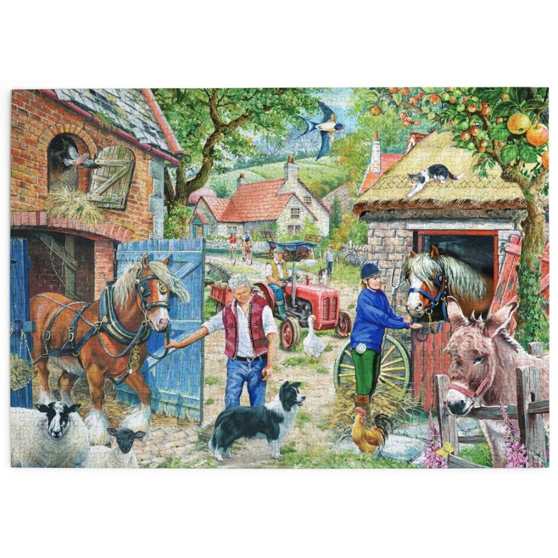 HOP Puzzle Život na statku 1000 dílků