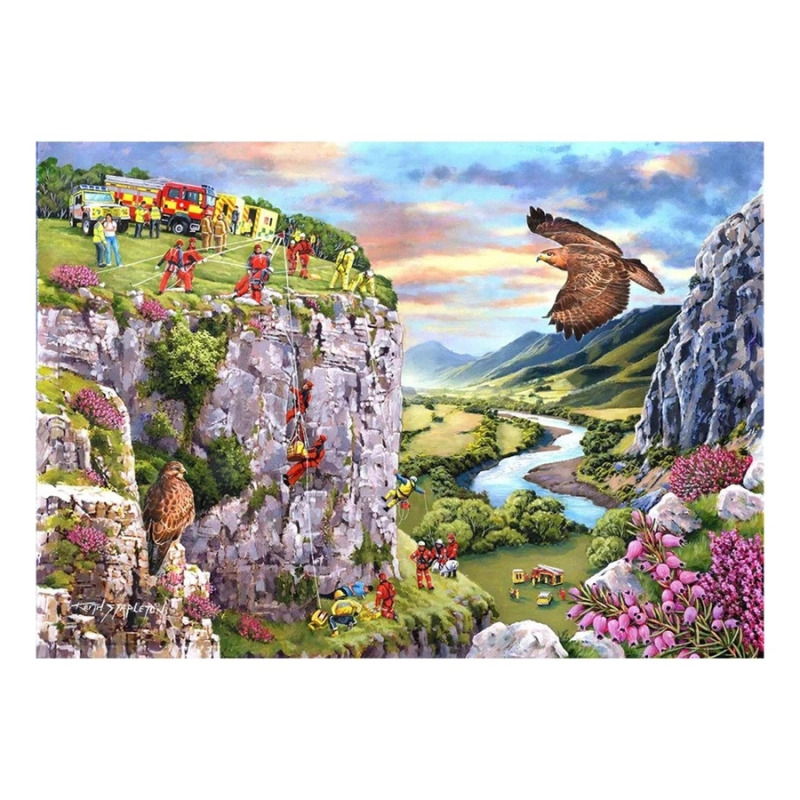 HOP Puzzle Záchranná akce 1000 dílků