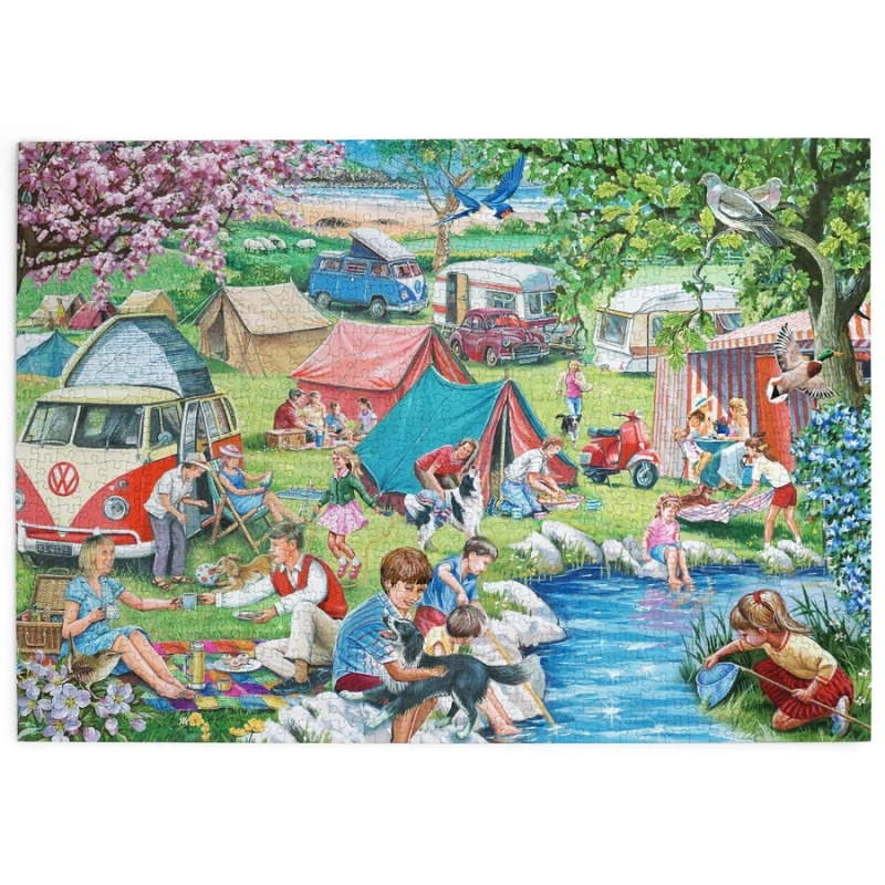 HOP Puzzle Kempování 1000 dílků
