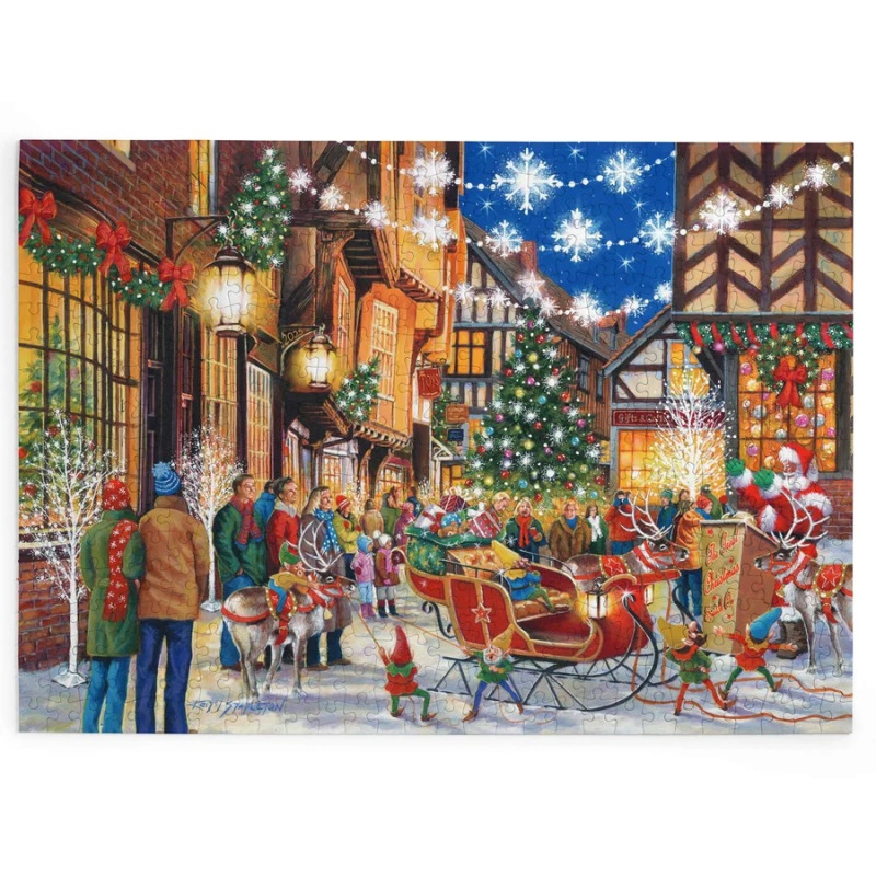 HOP Puzzle Příjezd Santy 500 velkých dílků