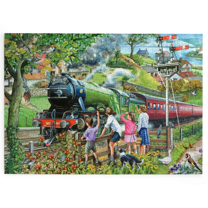 HOP Puzzle Plnou parou vpřed 500 velkých dílků