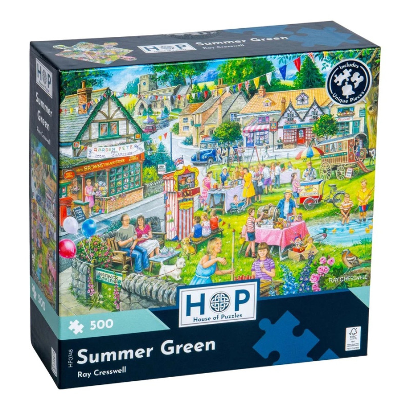 HOP Puzzle Krásný letní den 500 dílků