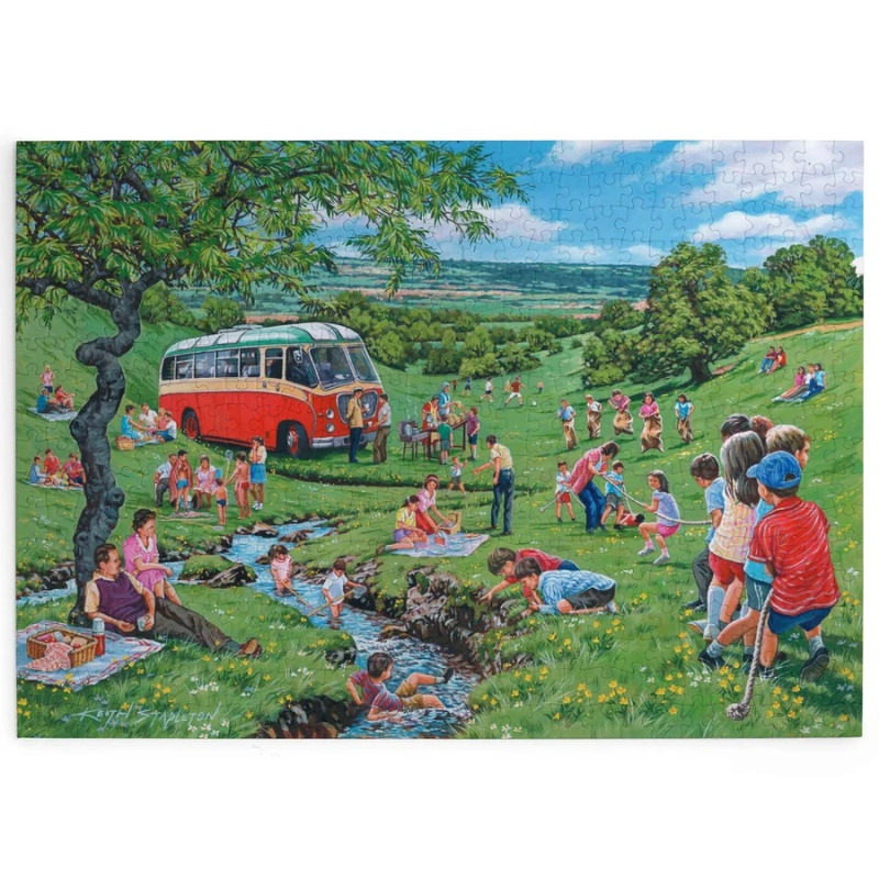 HOP Puzzle Nedělní piknik 500 dílků