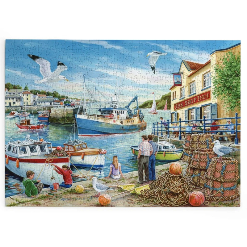 HOP Puzzle Hospůdka v přístavu 500 velkých dílků