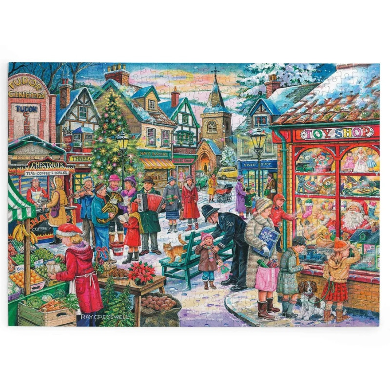 HOP Puzzle Vánoční nákupy 500 velkých dílků