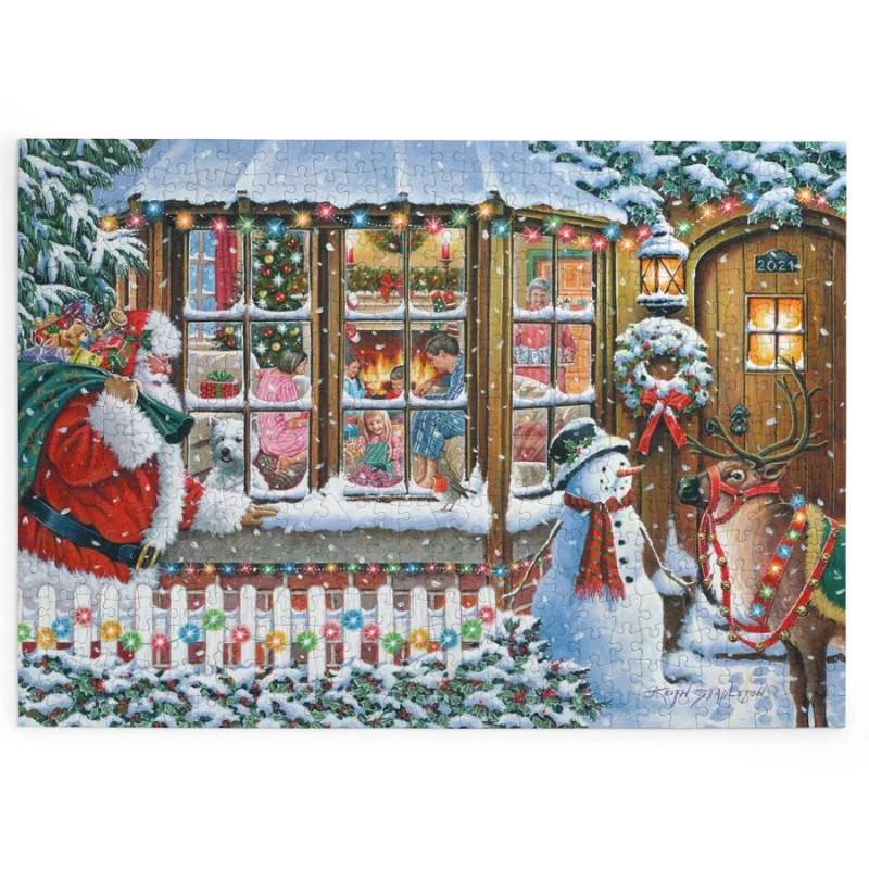 HOP Puzzle S láskou od Santy 500 velkých dílků