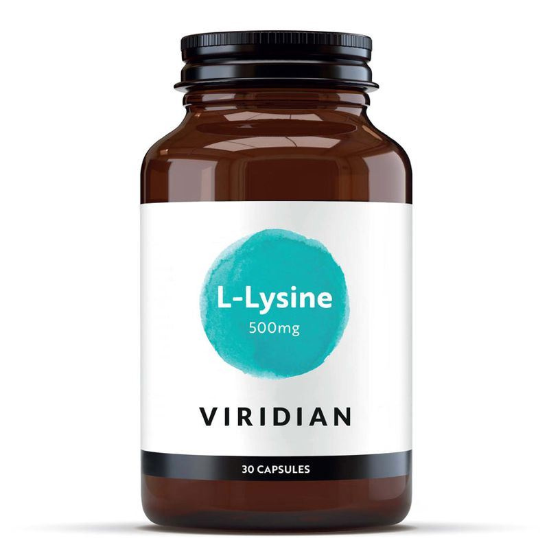 Viridian Nutrition Viridian L-Lysine, 30 kapslí Varianta: L-Lysine 30 kapslí SK