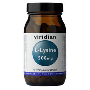 Viridian Nutrition L-Lysine 90 kapslí