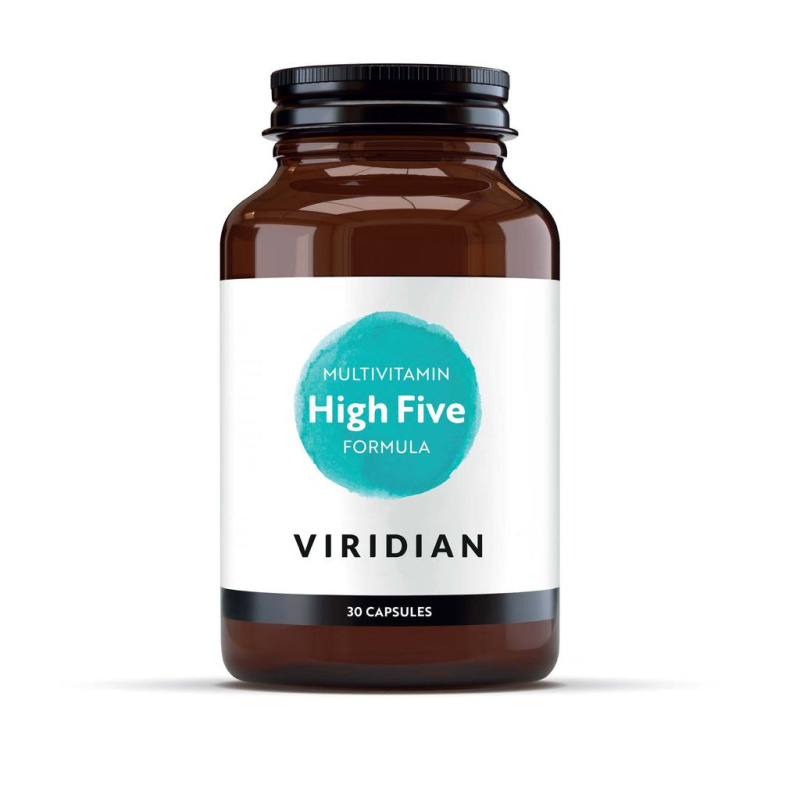 Viridian Nutrition Viridian High Five Multivitamin & Mineral Formula 30 kapslí