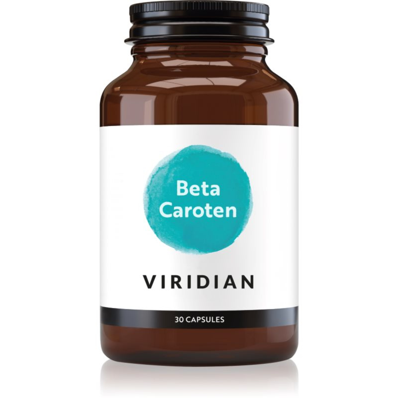 Viridian Nutrition Viridian Beta Carotene, 30 ks