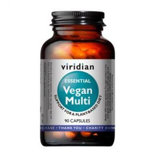 Viridian Nutrition Vegan Multi 90 kapslí (Multivitamín pro vegany)