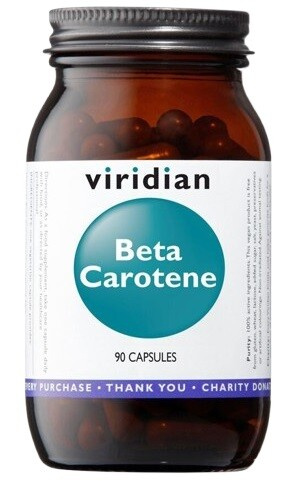 Viridian Beta Carotene 90 kapslí