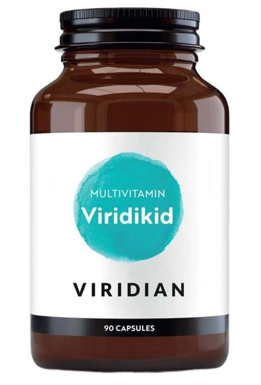 Viridian Viridikid Multivitamin 90 kapslí
