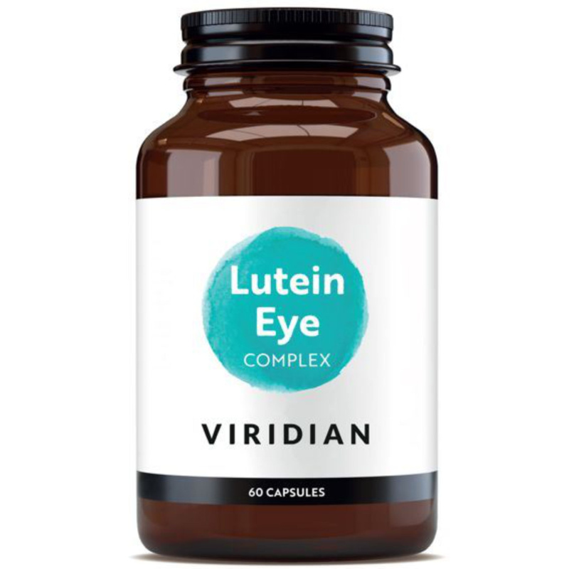 Viridian Nutrition Lutein Plus 60 kapslí (Směs pro normální stav zraku)