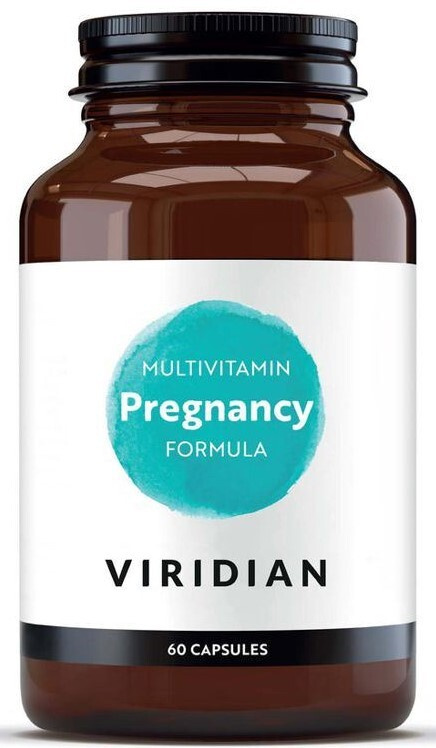 Viridian Pregnancy Complex Natural multivitamín pro těhotné 60 kapslí