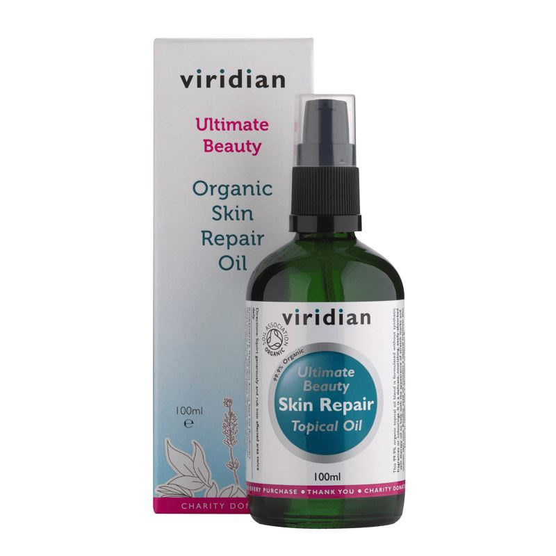Viridian Nutrition Skin Repair Oil 100ml Organic (Pleťový olej)