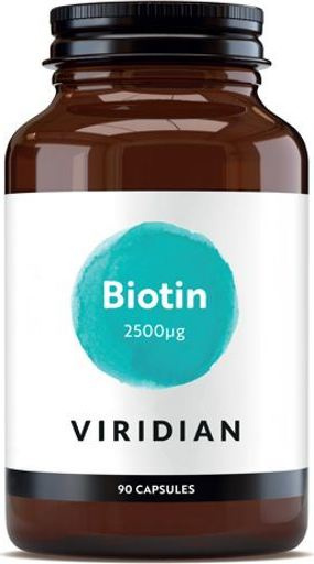 Viridian Nutrition Biotin 2500ug 90 kapslí