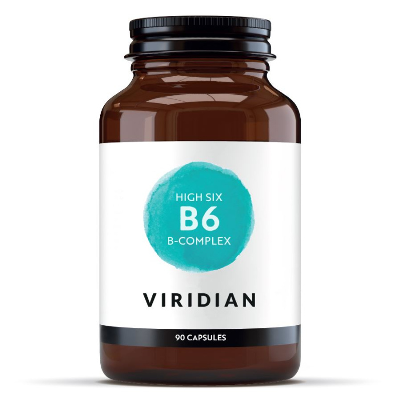 Viridian Nutrition High Six B6 B-Complex 90 kapslí