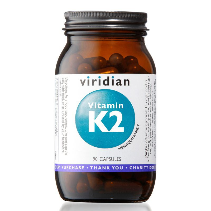 Viridian Nutrition Viridian Vitamin K2 90 kapslí