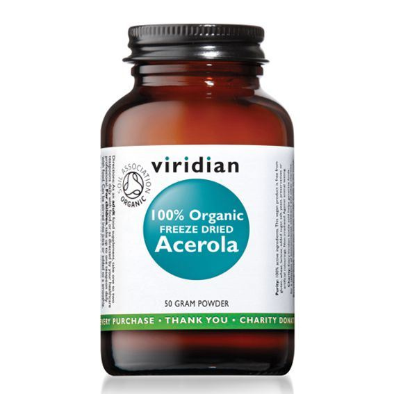 Organic Acerola - 50g (Viridian)