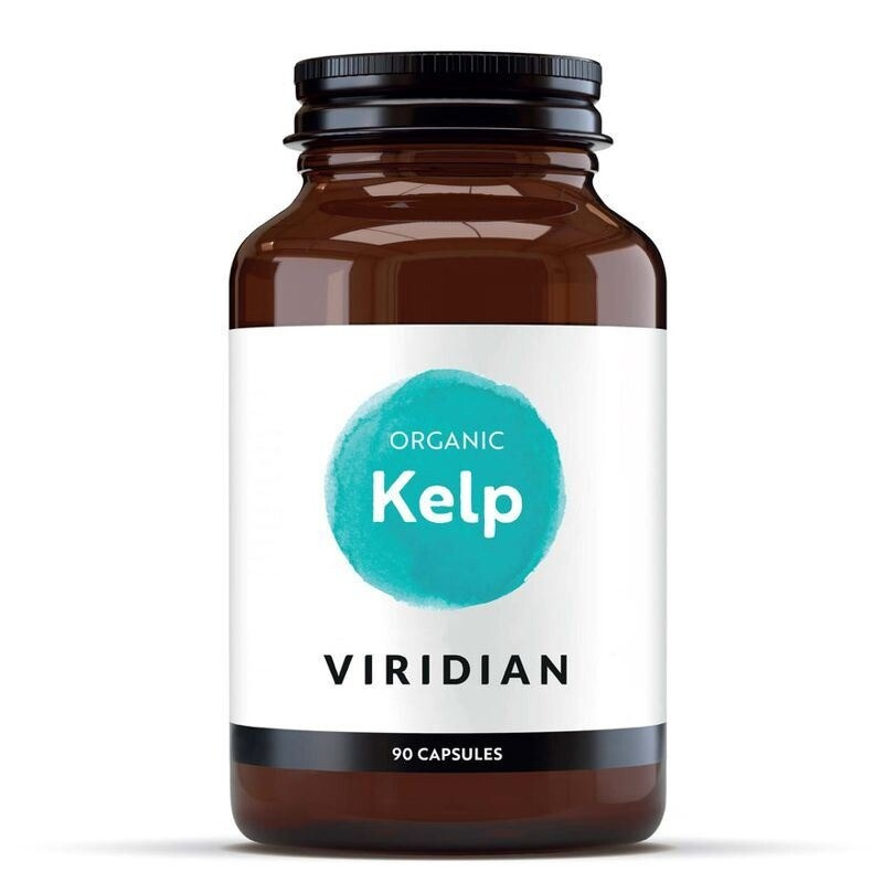 Viridian Nutrition Kelp 90 kapslí Organic (Zdroj jódu)