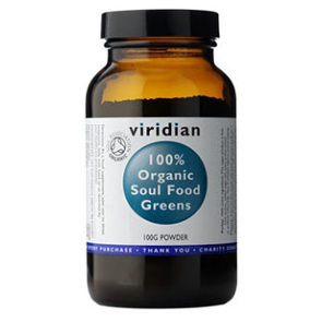 Viridian Nutrition Soul Food Greens 100g Organic (Směs zelených superpotravin)