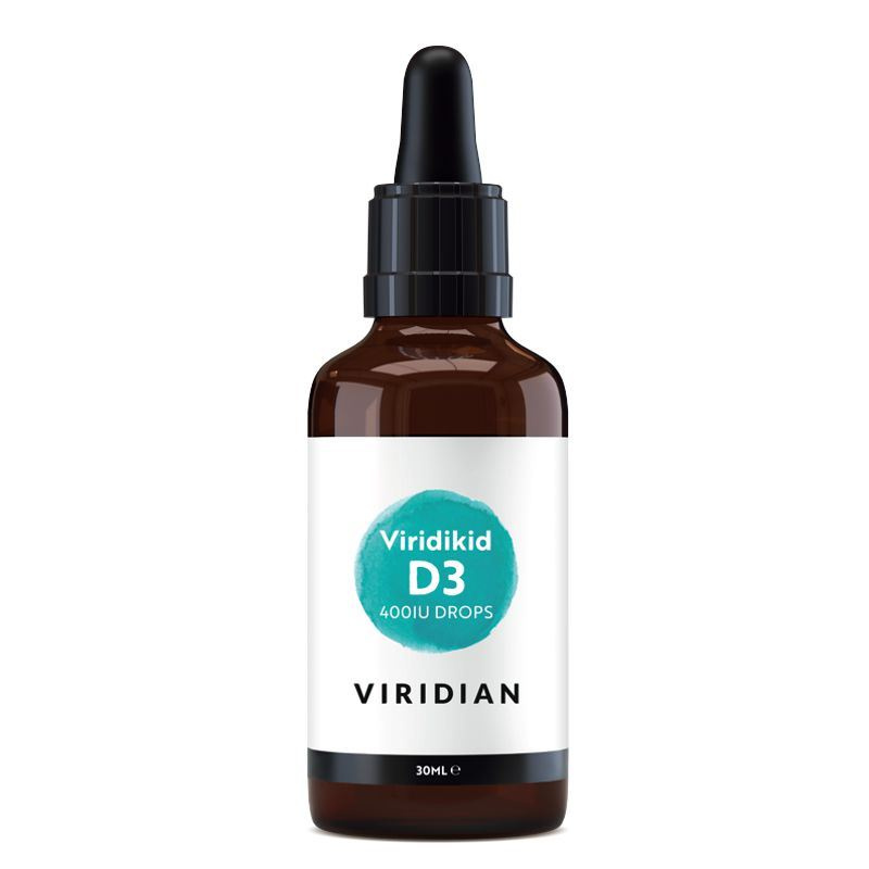 Viridian Nutrition Viridian Viridikid Vitamin D Drops 400IU 30 ml