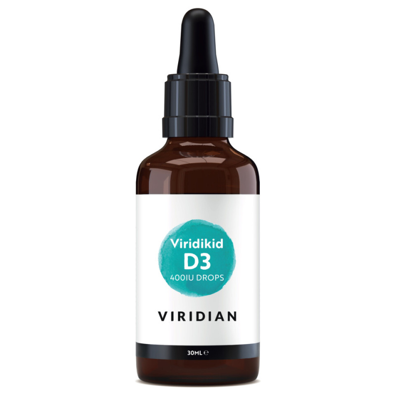Viridian Nutrition Viridian Viridikid Vitamin D Drops 400IU 30 ml