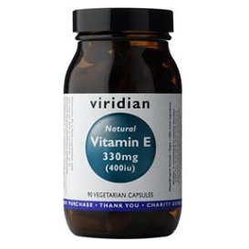 Viridian Nutrition Viridian Vitamin E 330mg 400iu 90 kapslí