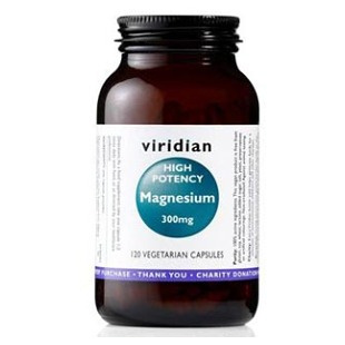 Viridian Nutrition Viridian High potency Magnesium 300mg 120 kapslí