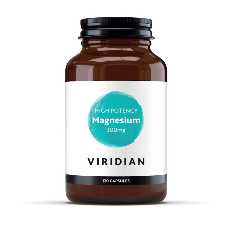 Viridian Nutrition Viridian High potency Magnesium 300mg 120 kapslí