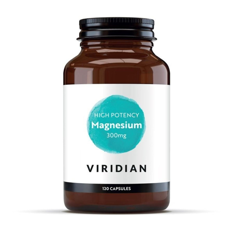 Viridian Nutrition Viridian High potency Magnesium 300mg 120 kapslí