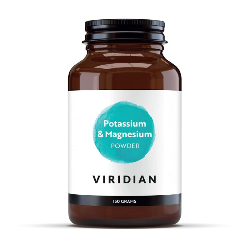 Viridian Nutrition Potassium Magnesium Citrate 150g (Draslík a hořčík)