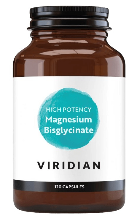 Viridian Magnesium Bisglycinate High Potency 120 kapslí