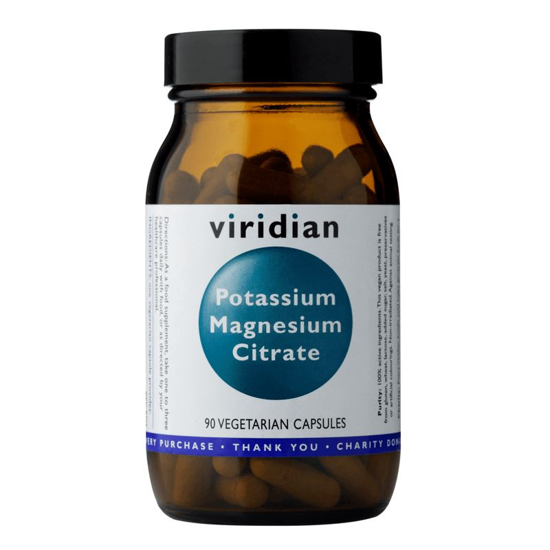 Viridian Nutrition Viridian Potassium Magnesium Citrate 90 kapslí