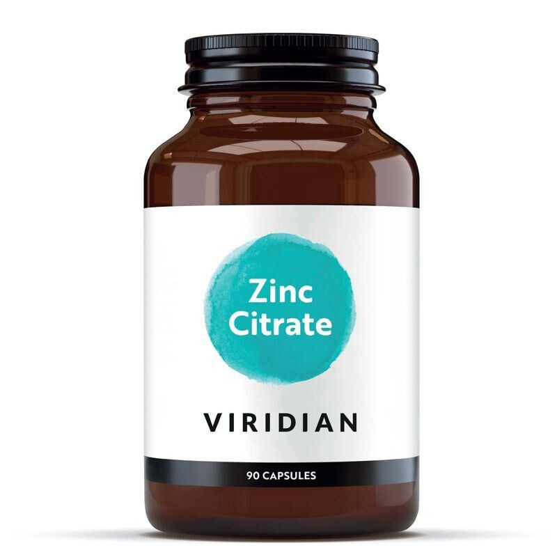 Zinek Citrát - 90 kapslí (Viridian)